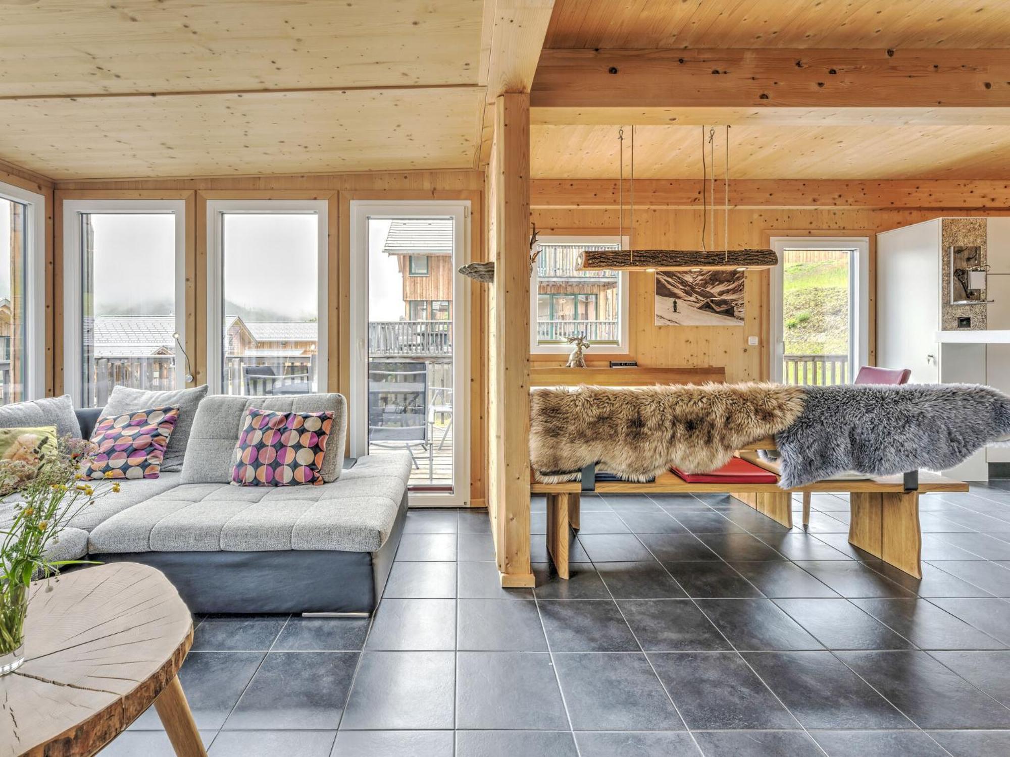 Detached Chalet In Hohentauern With Sauna Экстерьер фото